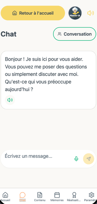 Chat avec Mamie-IA