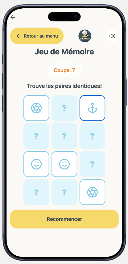 Jeu de mémoire